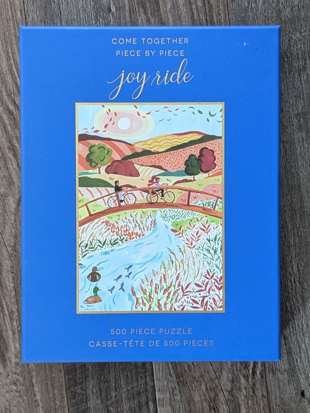 Hobbry Joy Ride "Come Together Piece by Piece" 500-Piece Jigsaw Puzzle
